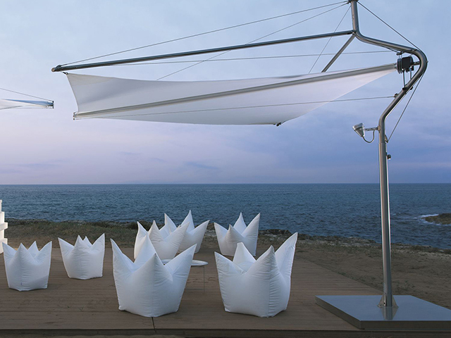 Retractable Sail Shade