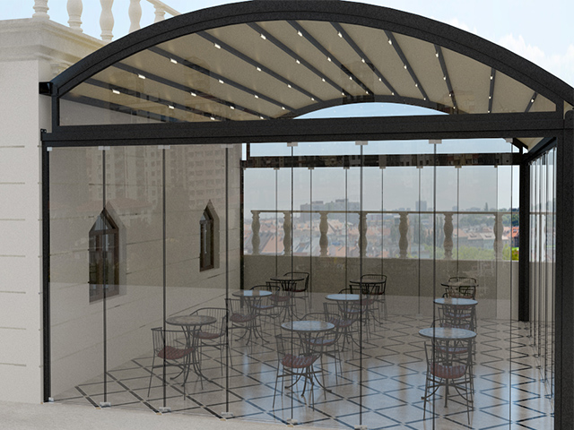 Retractable Fabric Roof